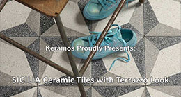 SICILIA Ceramic Tiles with Terrazzo Look