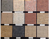 Indian Stone mosaic color chart