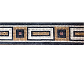 Moroccan Mosaic Border