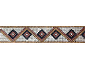 Moroccan Mosaic Border