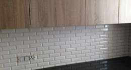 Subway Tile in Delhi Kitchen